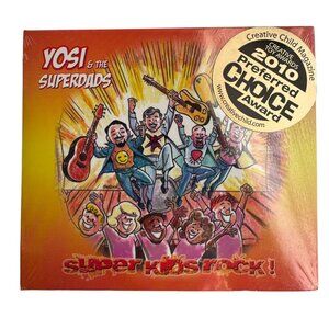 Yosi & The Superdads "Super Kids Rock!" CD New Sealed